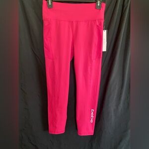 BEBE Sport Pink Capris